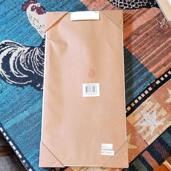 NWT, Framed Print of Fresh Bundle of Sage in a natural color wood frame - Picture 4 of 5